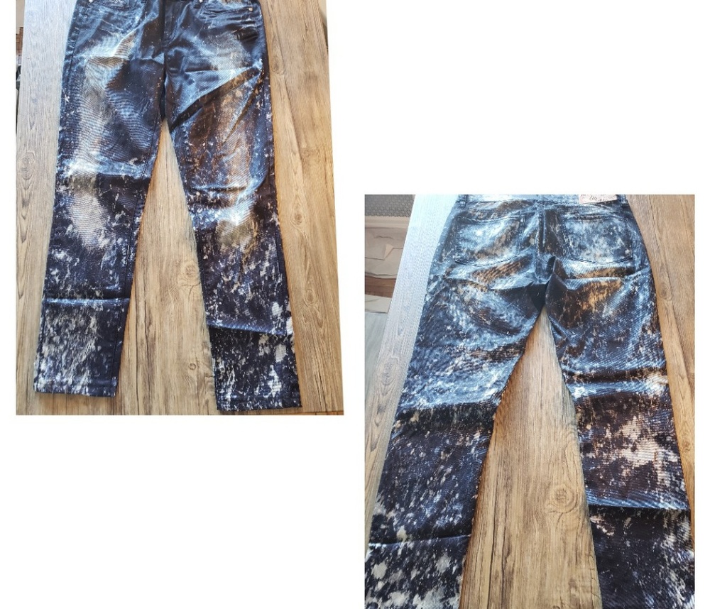 Blank NYC Viscose/Cotton Splatter Jeans
